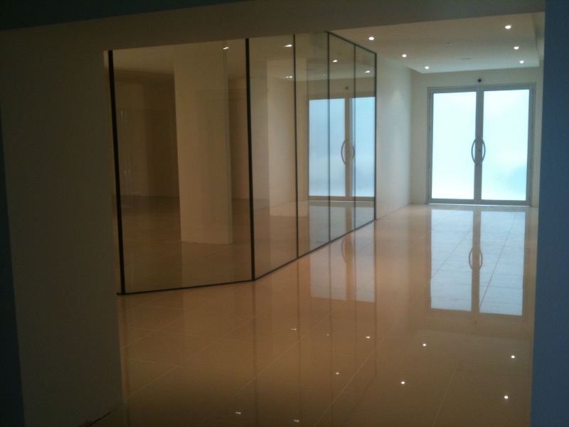 Hmmm... shiny. A glimpse of the new data hall