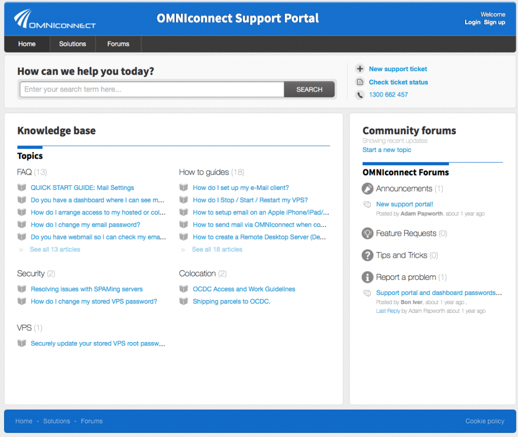 Support Portal